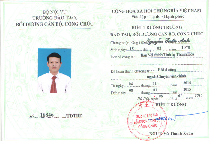 Đối tượng làm chứng chỉ bồi dưỡng ngạch chuyên viên