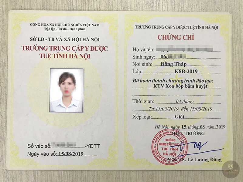 Dịch vụ làm chứng chỉ Massage lấy ngay