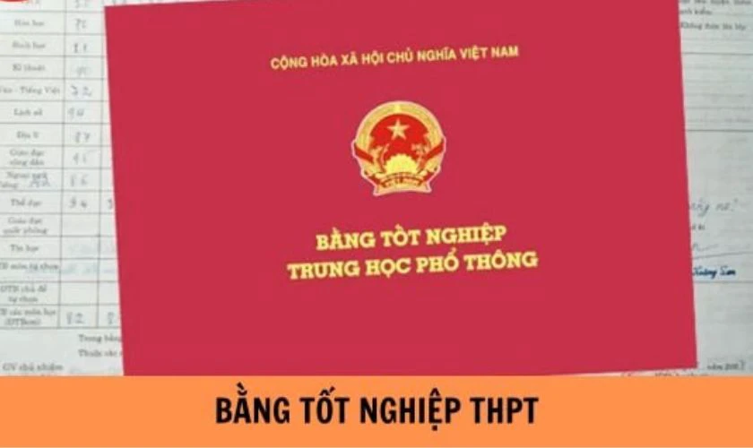 Hình ảnh làm bằng cấp 3 phôi chuẩn 2025
