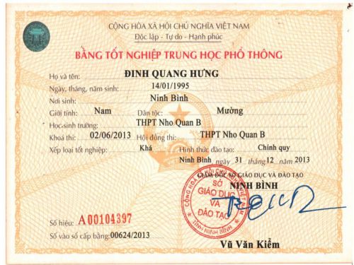 Chi phí làm bằng cấp 3 năm 2026 là bao nhiêu – Cập nhật chi tiết