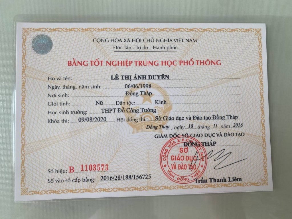 Làm bằng cấp 3 năm 2026- Hướng dẫn hồ sơ, thời gian amp; chi phí