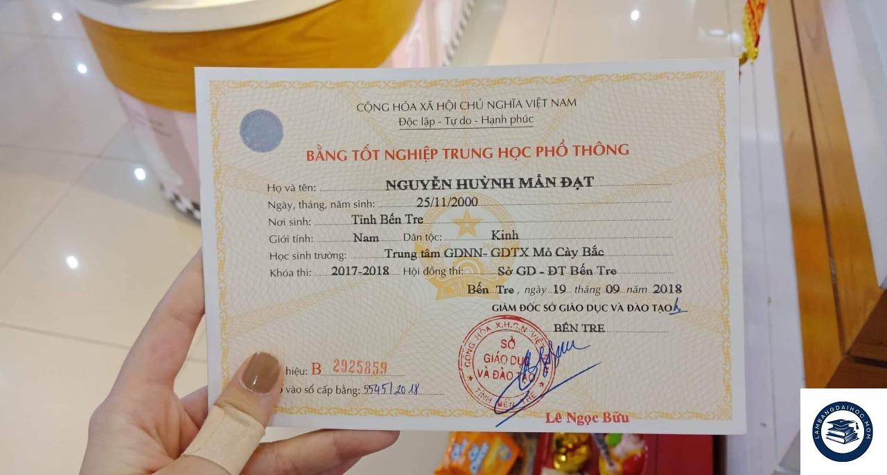 Làm bằng cấp 3 năm 2026- Hướng dẫn hồ sơ, thời gian amp;amp; chi phí